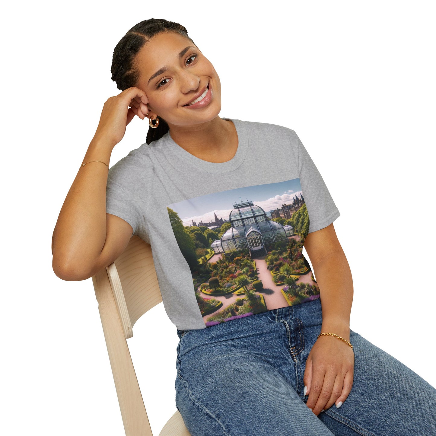 Botanic Gardens Glagsow Softstyle T-Shirt, Unisex Tee, Scottish Landmarks, Various Colours