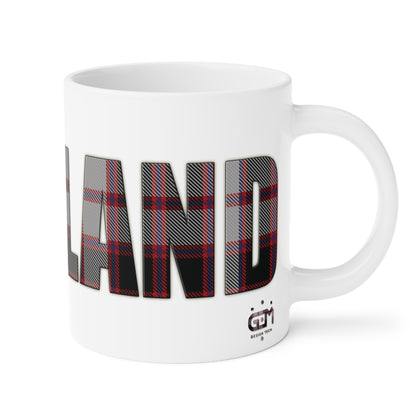 Tasse tartan écossaise - MacPherson Tartan, différentes tailles 