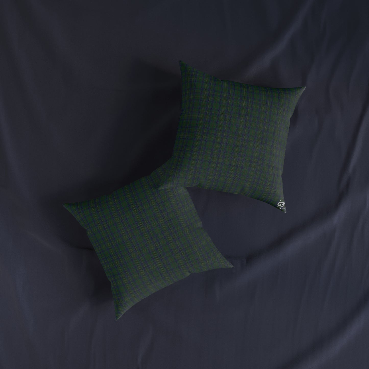 Reversible Square Cushion : Kennedy Tartan, Various Sizes