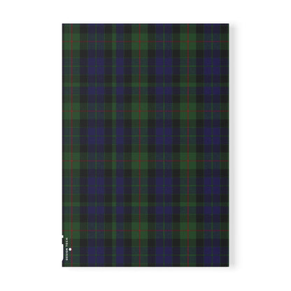 Scottish Tartan Softcover A5 Notebook - Gunn