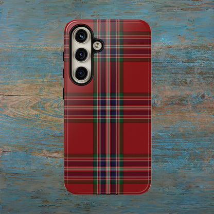 Scottish Tartan Phone Case - MacFarlane Red, Various