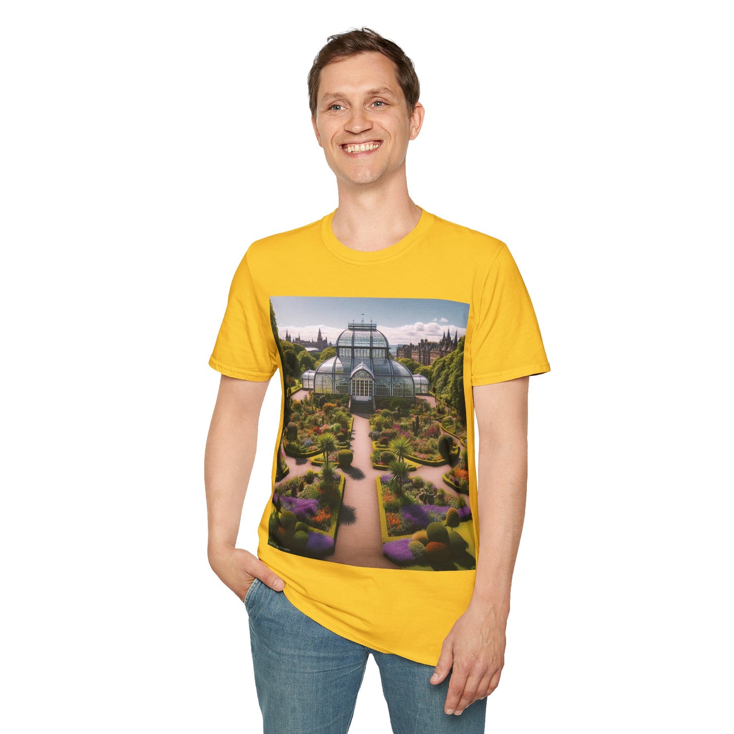 Botanic Gardens Glagsow Softstyle T-Shirt, Unisex Tee, Scottish Landmarks, Various Colours