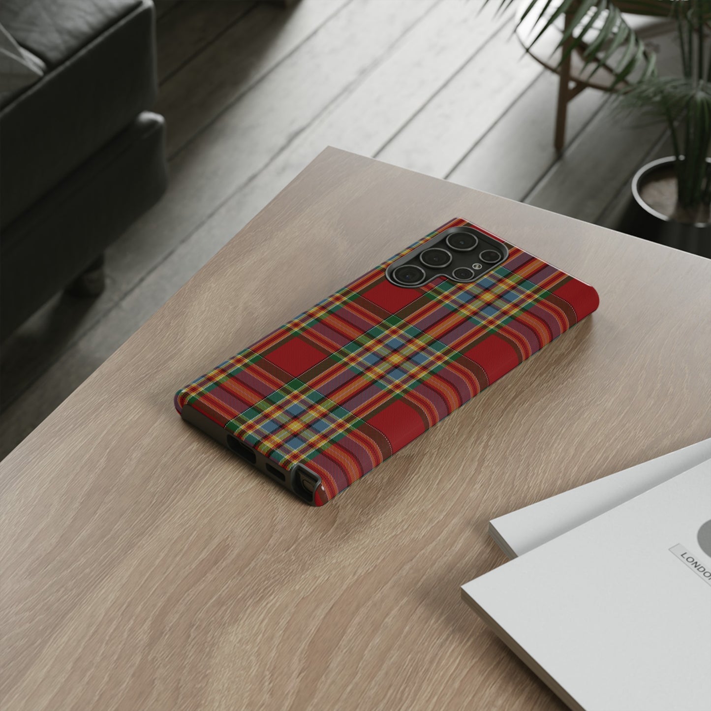 Scottish Tartan Phone Case - Chattan, Various