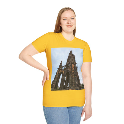 Scott Monument Photo Softstyle T-Shirt, Unisex Tee, Various Colours