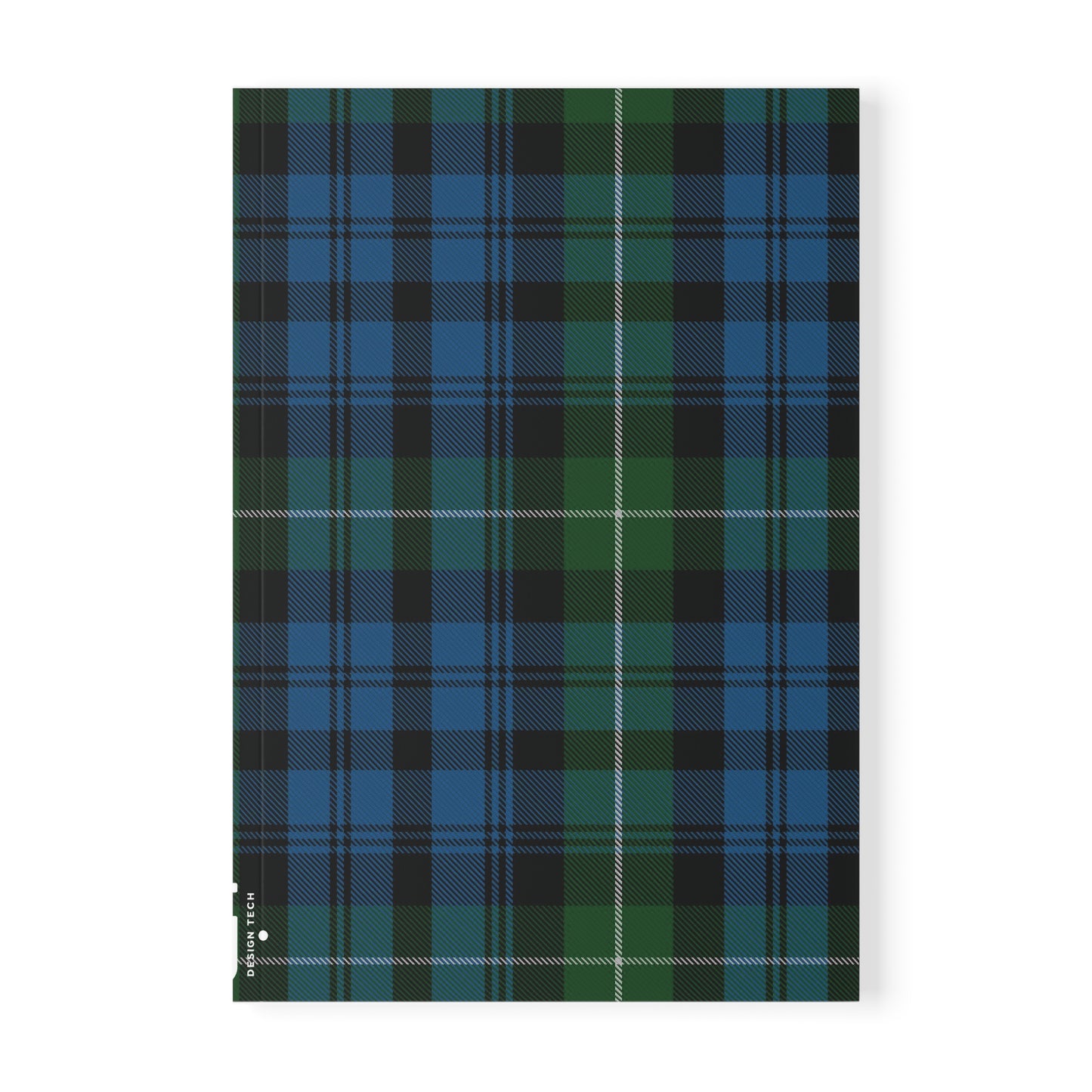 Scottish Tartan Softcover A5 Notebook - Lamont