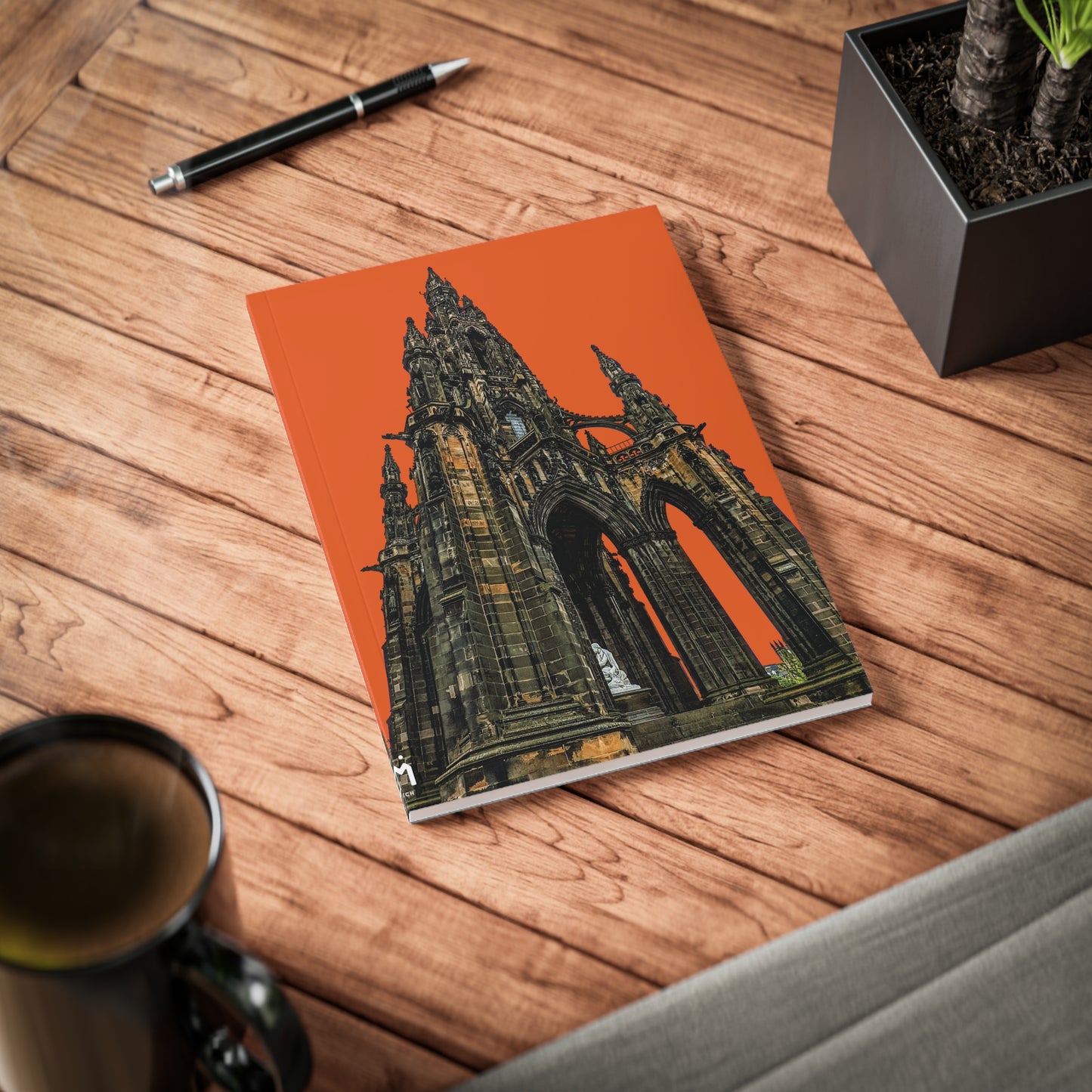 Scotland Up Close A5 Softcover Notebook - Photo Silhouettes