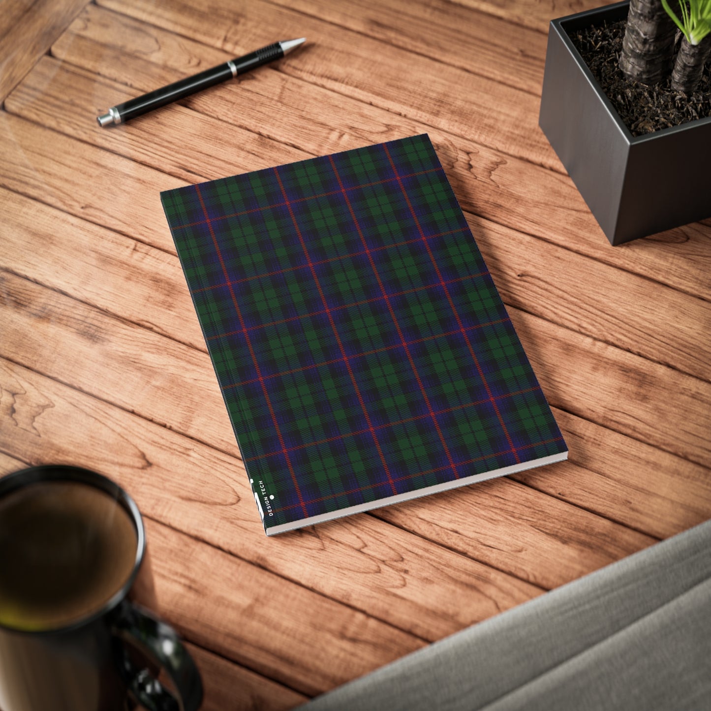 Scottish Tartan Softcover A5 Notebook - Urquhart