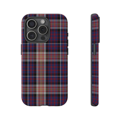 Coque de téléphone à motif tartan écossais - Carnegie, divers