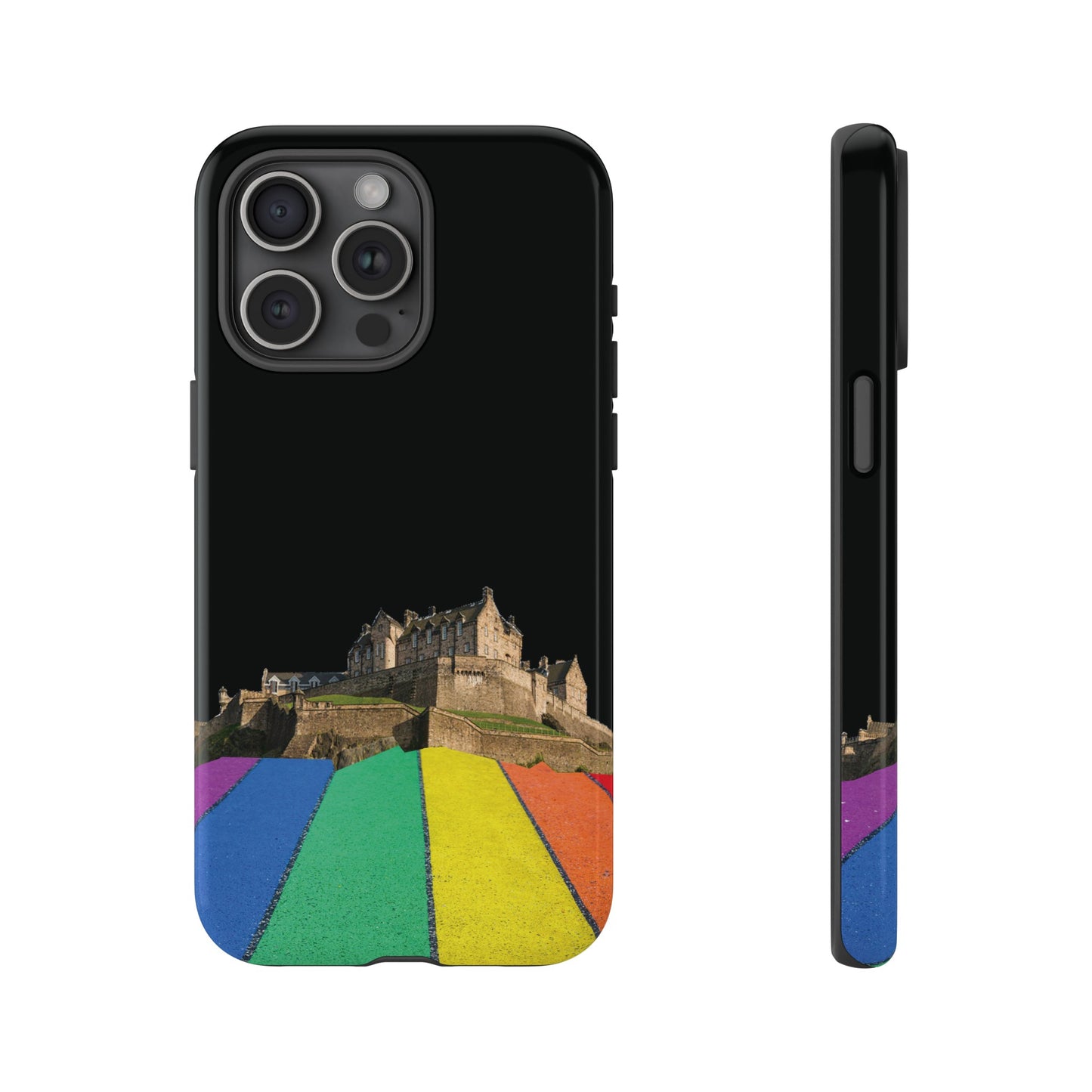 Edinburgh Castle Pride Rockface Phone Case - Road, Various