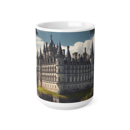 Dunrobin Castle Mug - Sutherland, Coffee Cup, Tea Cup, Scotland, White