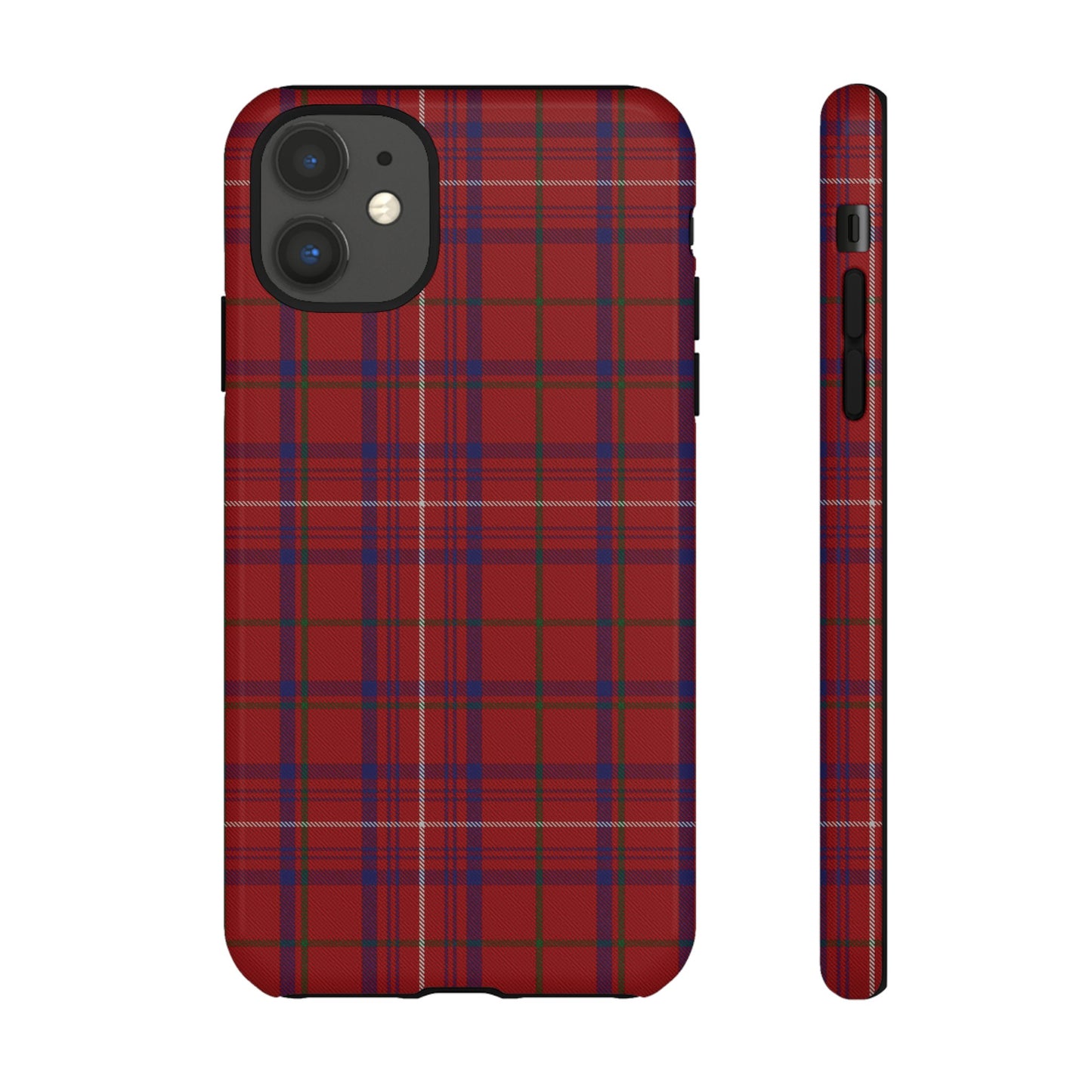 Scottish Tartan Phone Case - Rose, Various