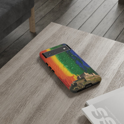 Edinburgh Castle Pride Phone Case - Rain, Various