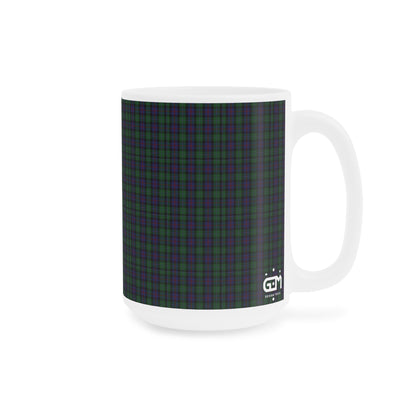 Tartan Mug - Argyle Tartan, Scottish, Various Sizes