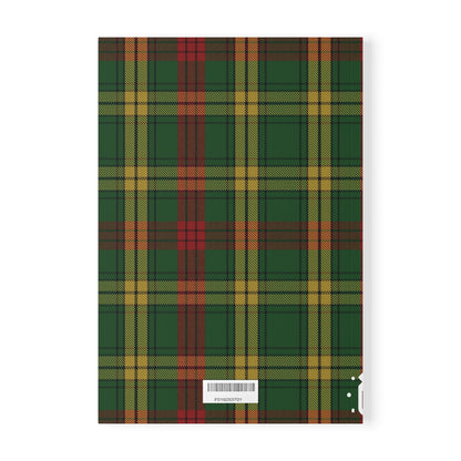 Carnet de notes A5 à couverture souple avec motif tartan écossais - MacMillan