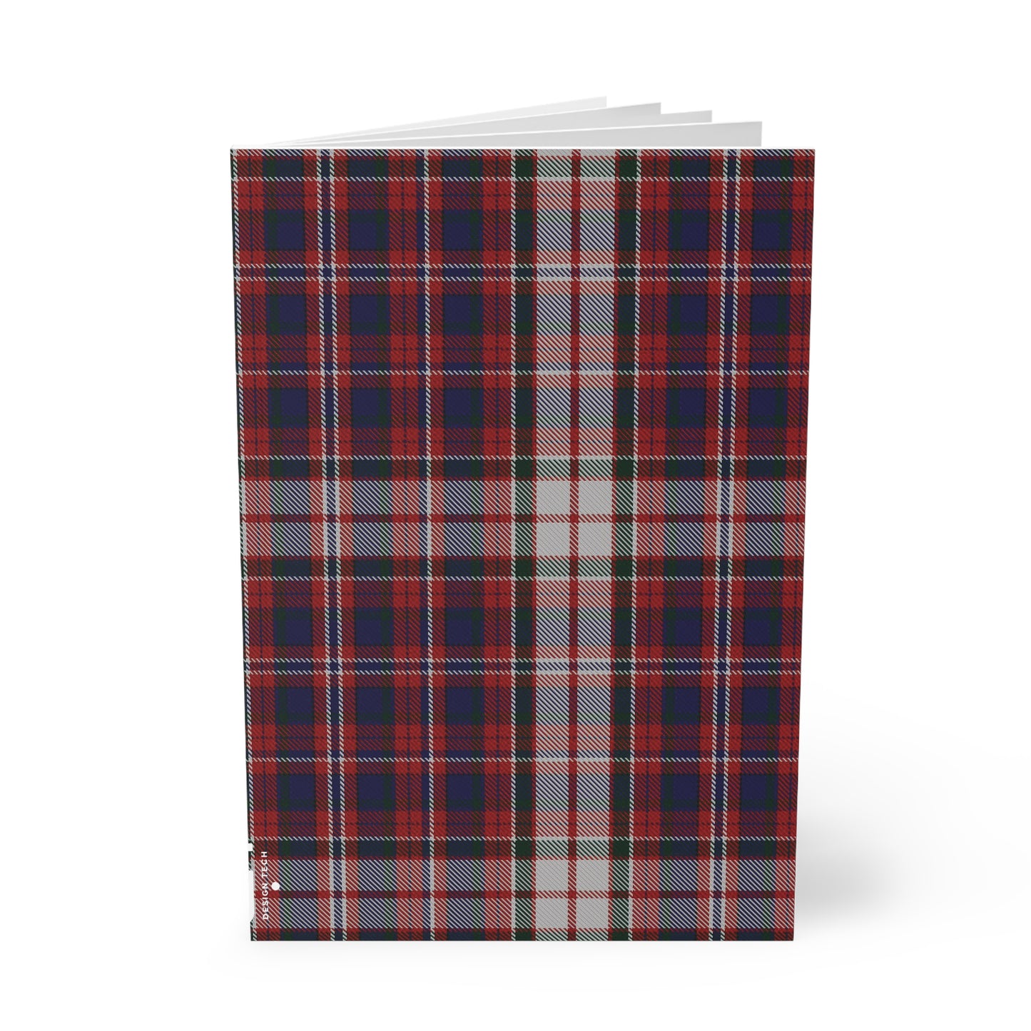 Scottish Tartan Softcover A5 Notebook - MacFarlane Dress