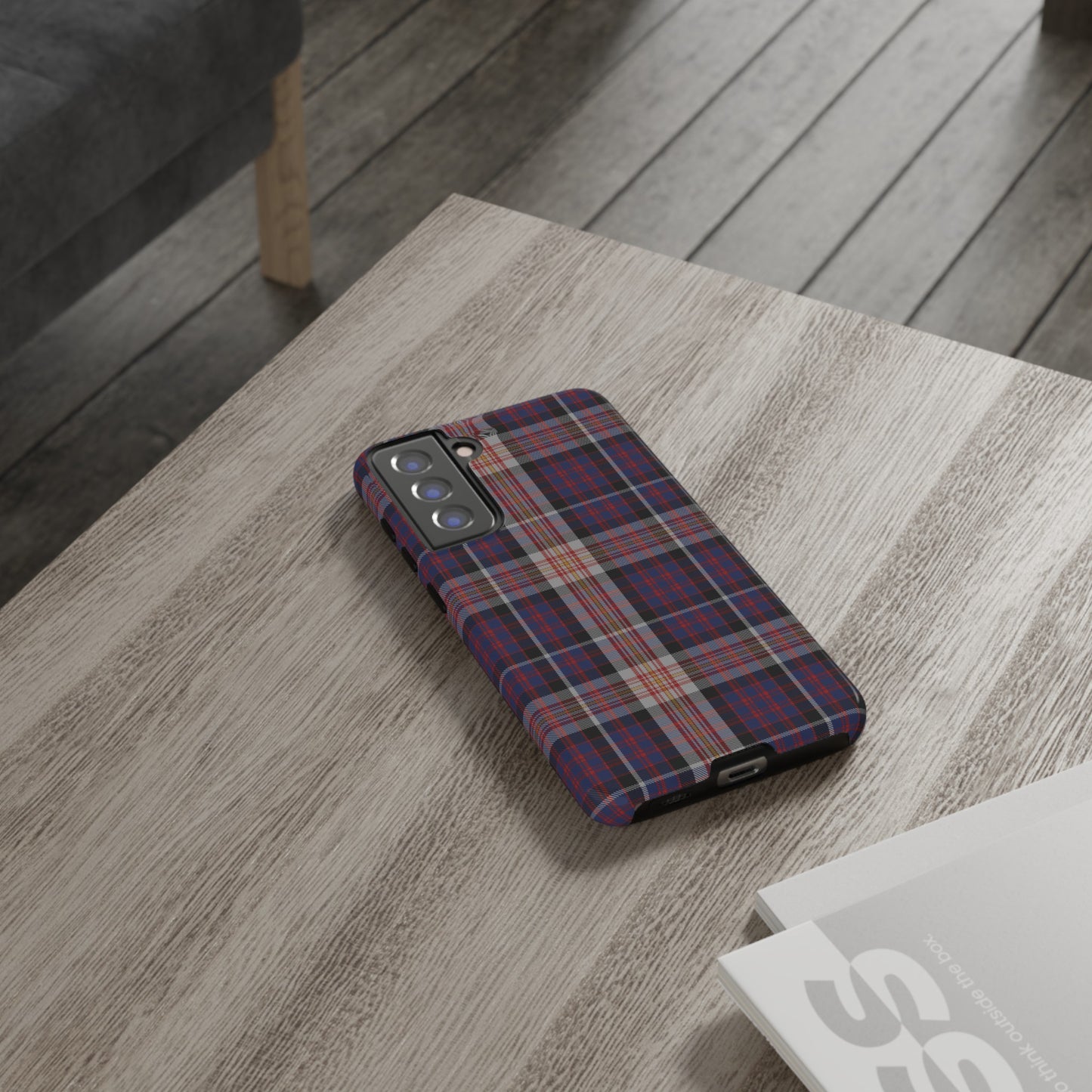 Coque de téléphone à motif tartan écossais - Carnegie, divers