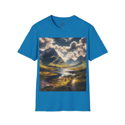 Glen Coe - Highlands Softstyle T-Shirt, Unisex Tee, Scottish Landmarks, Various Colours