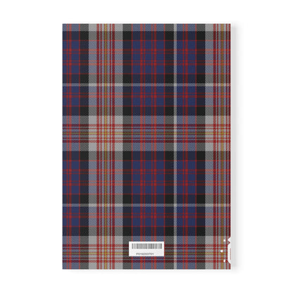 Scottish Tartan Softcover A5 Notebook - Carnegie