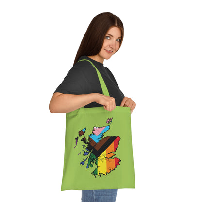 Scotland Pride Progress Map Cotton Tote Bag