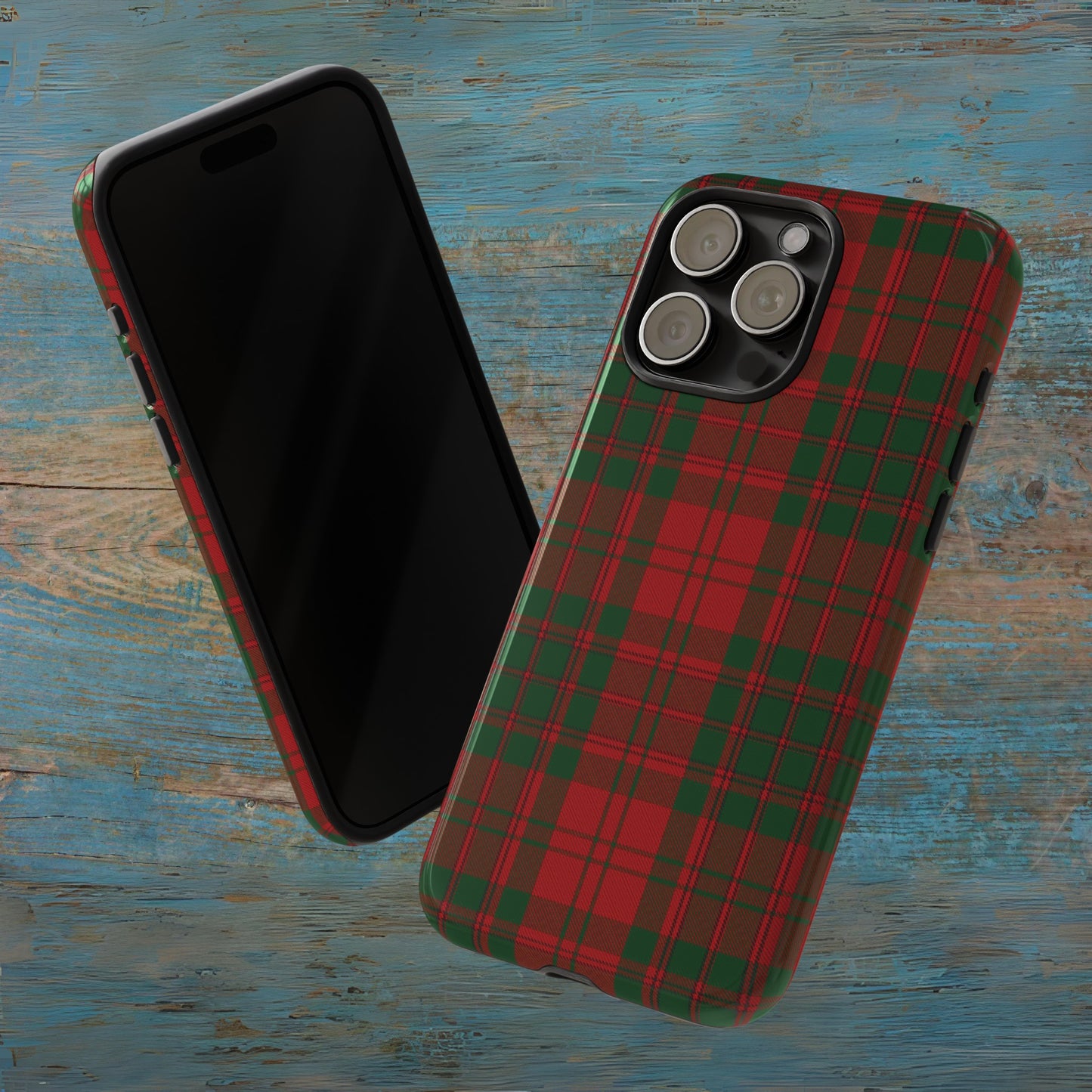 Étui de téléphone à motif tartan écossais - Livingston, Divers