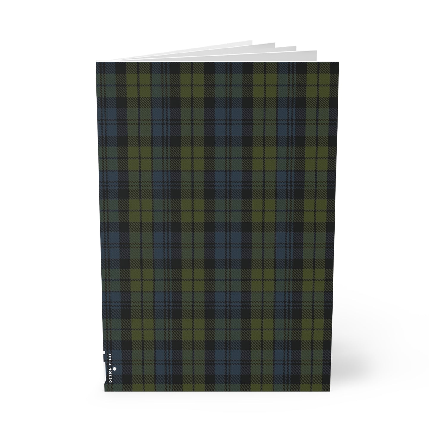 Scottish Tartan Softcover A5 Notebook - Campbell