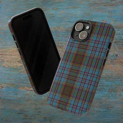 Étui de téléphone à motif tartan écossais - Anderson, Divers