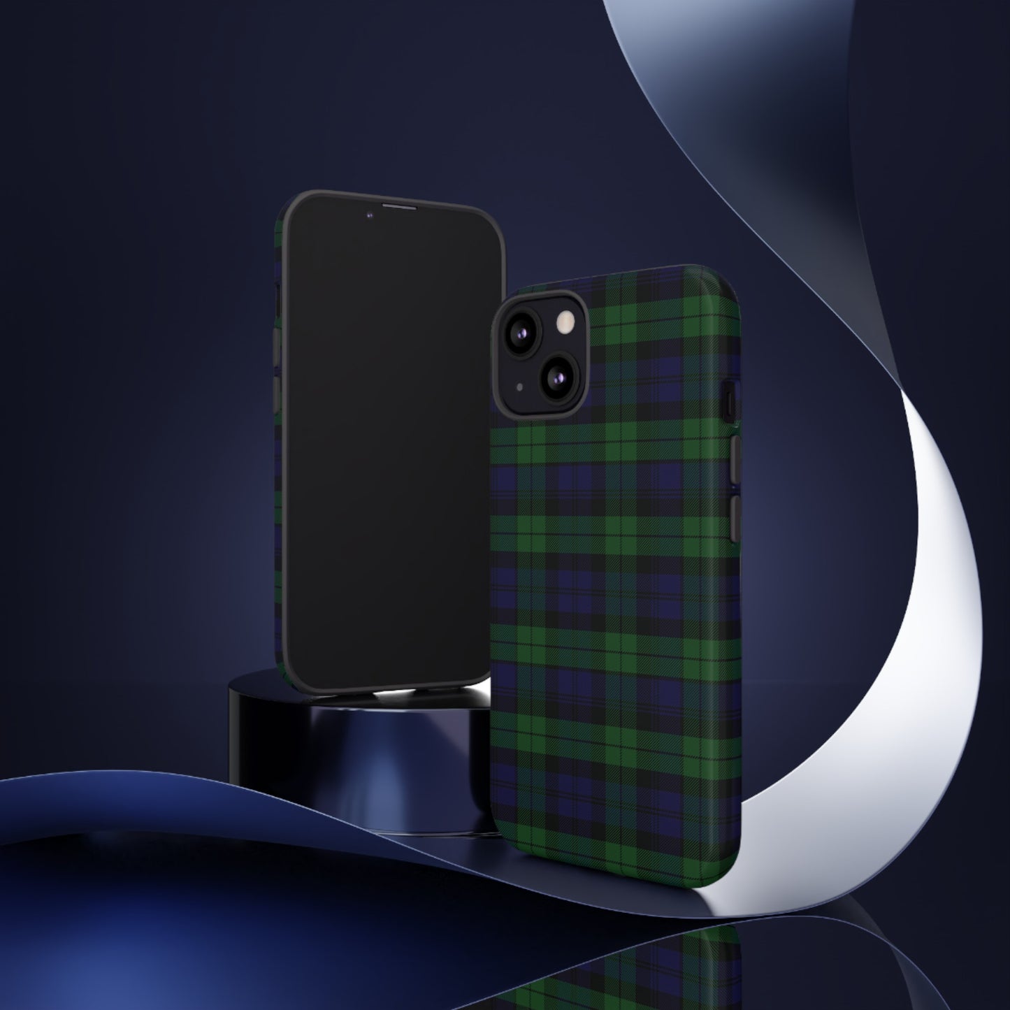 Scottish Tartan Phone Case - Black Watch, Various