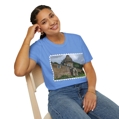 Postcard Dunmore Pineapple Photo Softstyle T-Shirt, Unisex Tee, Scotland Shirt, Various Colours