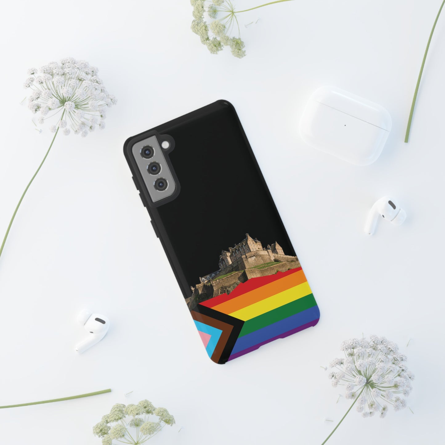 Edinburgh Castle Pride Rockface Phone Case - Progress, Various