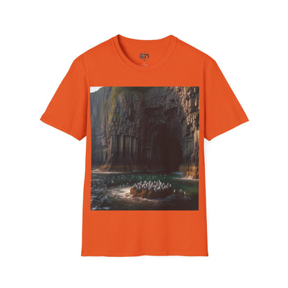 Fingal's Cave - Staffa Softstyle T-Shirt, Unisex Tee, Scottish Landmarks, Various Colours