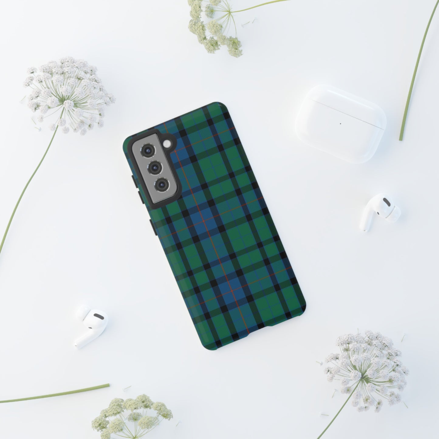 Scottish Tartan Phone Case - Flower of Scotland, Various