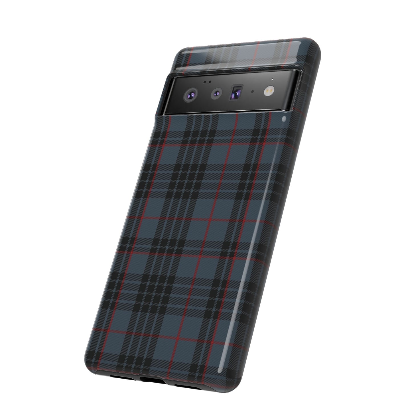 Étui de téléphone à motif tartan écossais - Mackay Blue, divers