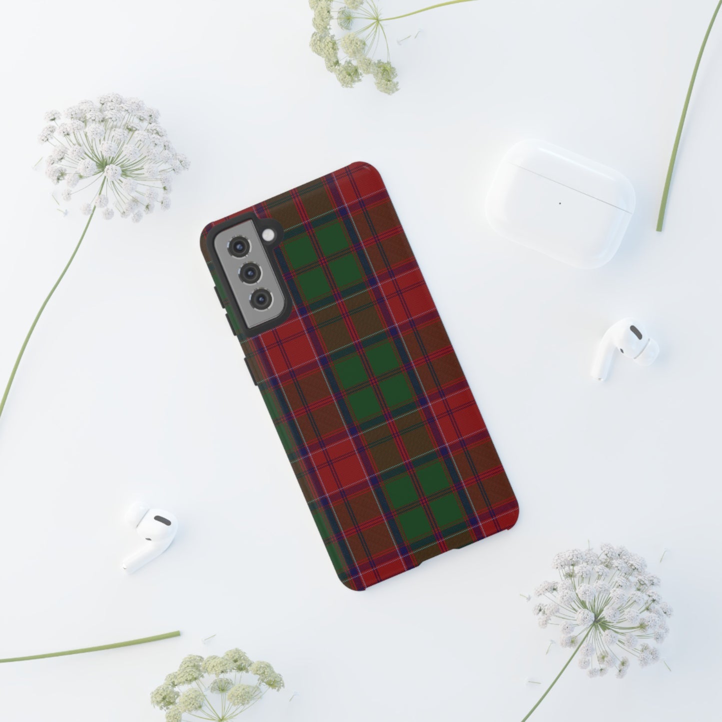 Étui de téléphone à motif tartan écossais - Grant, Divers