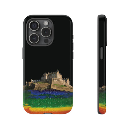 Edinburgh Castle Pride Rockface Phone Case - Rain, Various