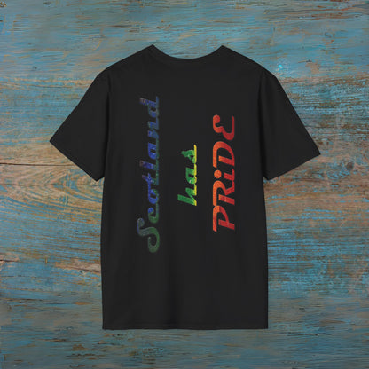 Scotland has PRiDE Rain Clan Regions Map Unisex T-Shirt, Various Colours