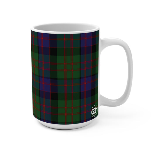 Scottish Tartan Mug 15oz, MacDonald Tartan