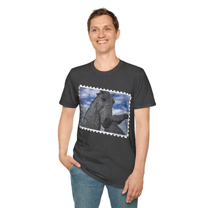 Postcard Kelpies Photo Softstyle T-Shirt, Unisex Tee, Scotland Shirt, Various Colours