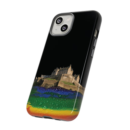 Edinburgh Castle Pride Rockface Phone Case - Rain, Various