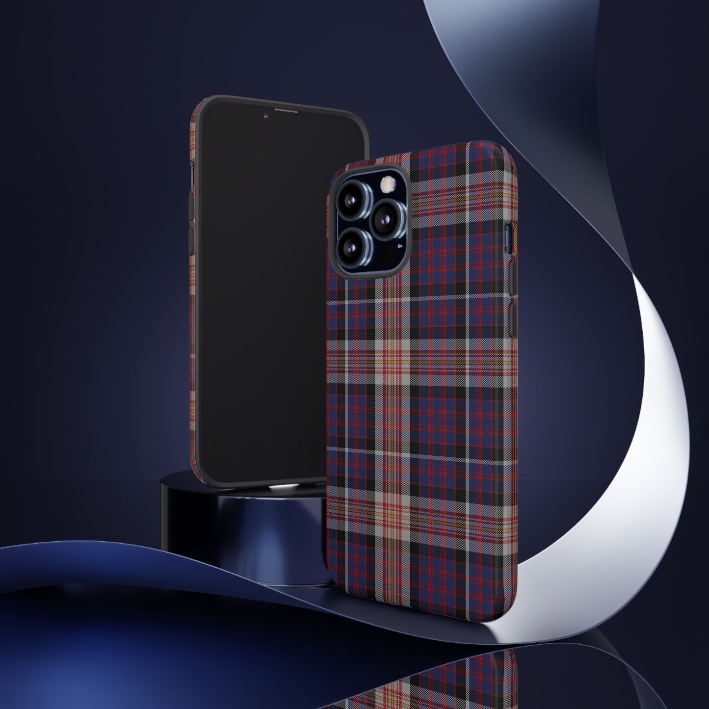 Coque de téléphone à motif tartan écossais - Carnegie, divers