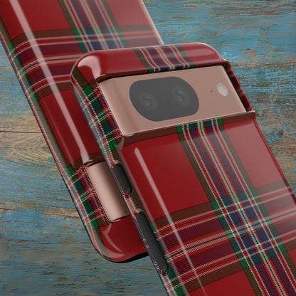 Scottish Tartan Phone Case - MacFarlane Red, Various