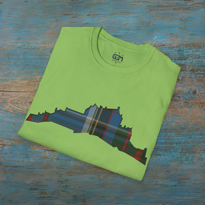 Tartan Edinburgh Castle - Anderson Old Unisex T-Shirt