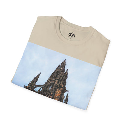 Scott Monument Photo Softstyle T-Shirt, Unisex Tee, Various Colours