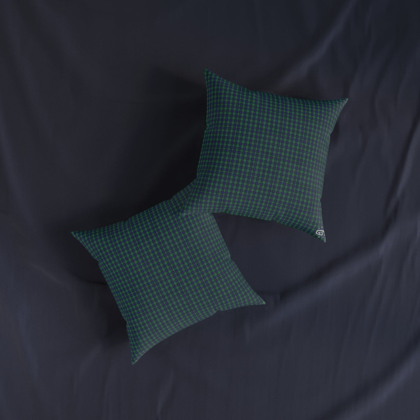 Reversible Square Cushion : Douglas Tartan, Various Sizes