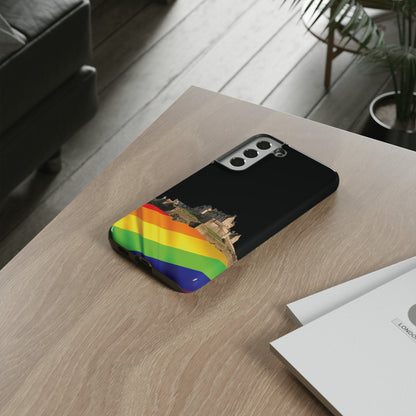 Edinburgh Castle Pride Rockface Phone Case - Flag, Various