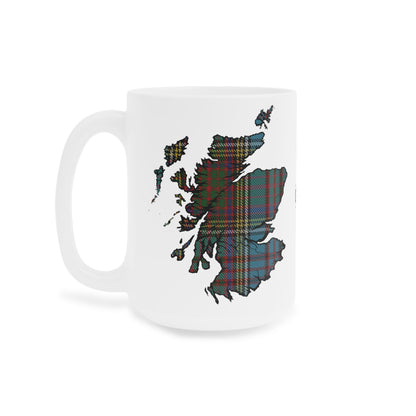 Tasse de carte de tartan d’Écosse - Anderson Tartan, différentes tailles 