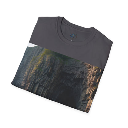 Fingal's Cave - Staffa Softstyle T-Shirt, Unisex Tee, Scottish Landmarks, Various Colours