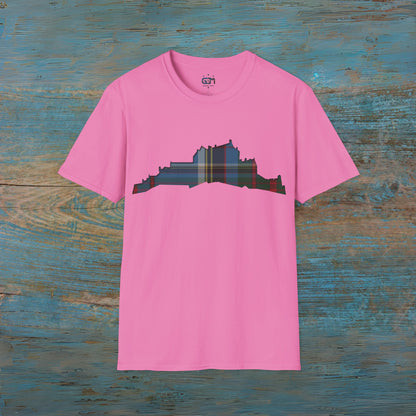 Tartan Edinburgh Castle - Anderson Old Unisex T-Shirt