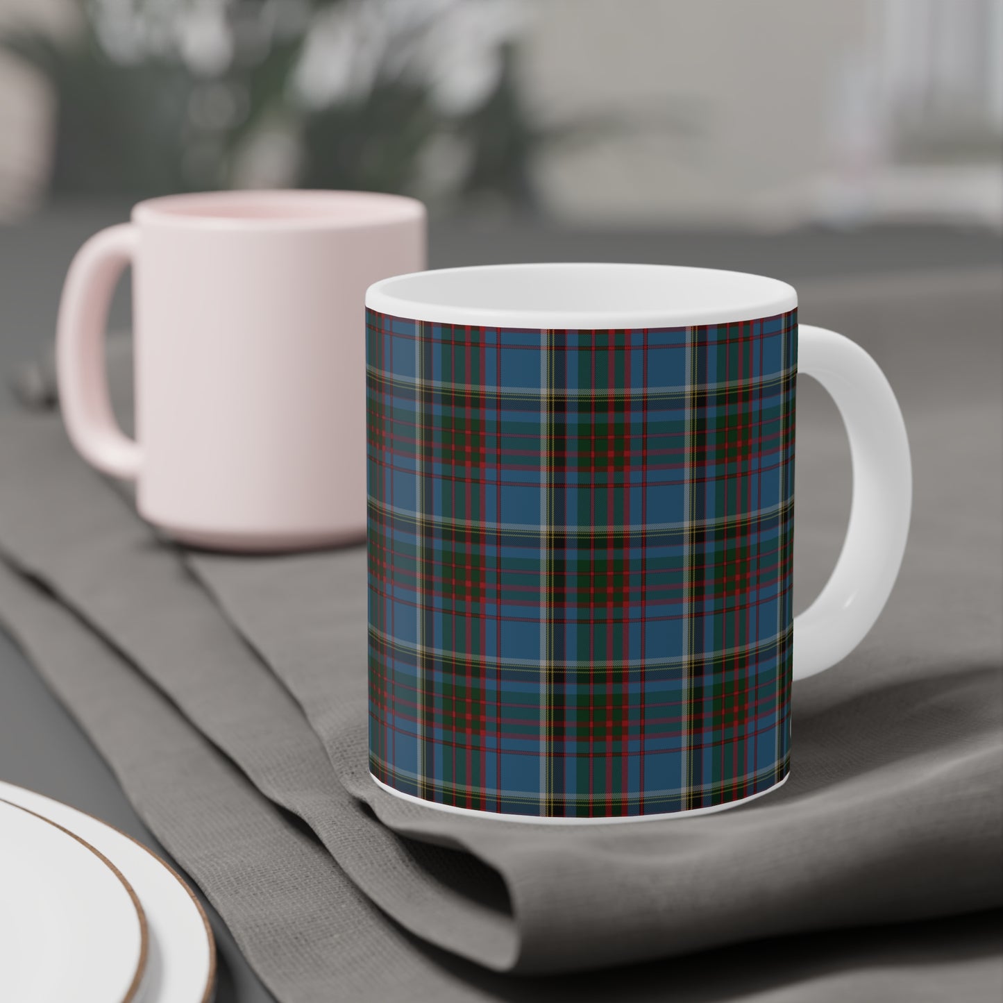 Tartan Mug - Anderson Old Tartan, Écossais, Différentes Tailles 