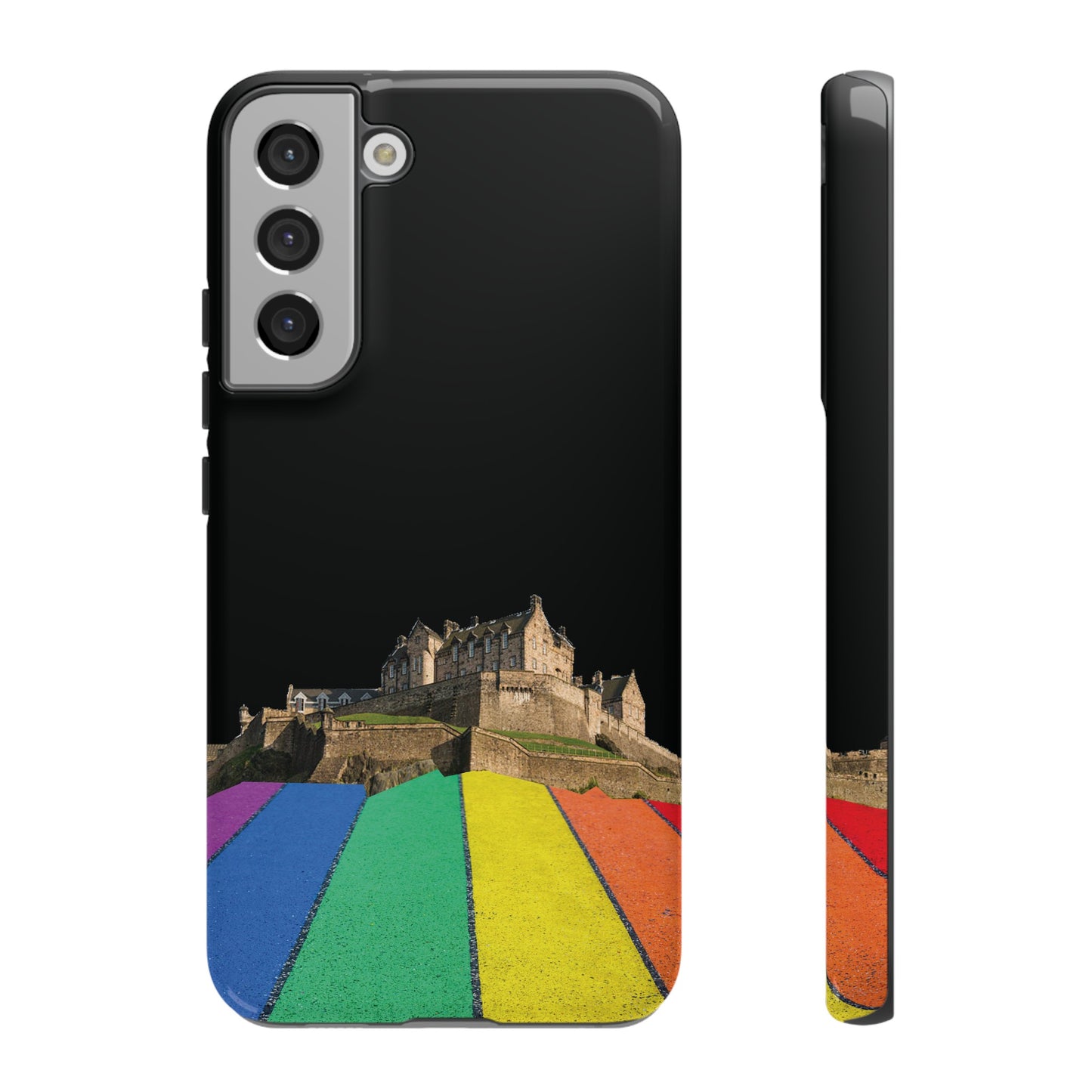 Edinburgh Castle Pride Rockface Phone Case - Road, Various