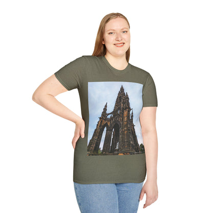 Scott Monument Photo Softstyle T-Shirt, Unisex Tee, Various Colours